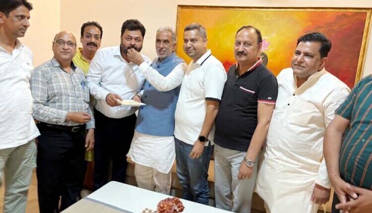 Thousands of plot holders under the DTP area got a big relief due to the efforts of Krishan Pal Gurjar.