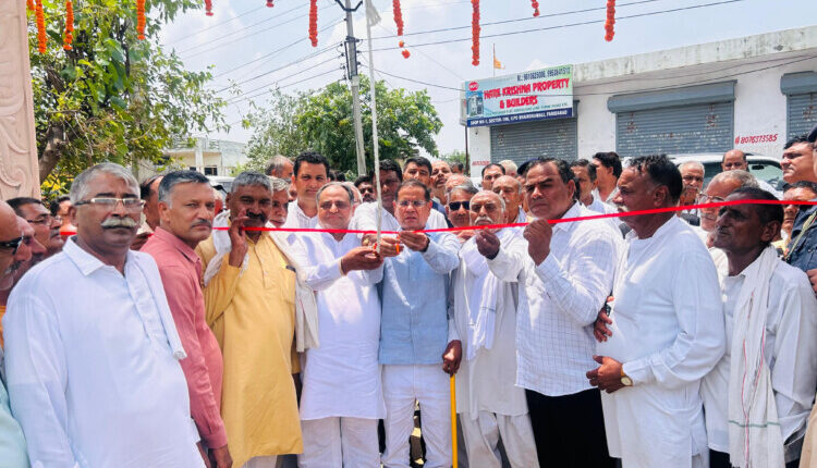 Those who have taken a vow to serve society are running the governments of the country and Haryana: Rajesh Nagar