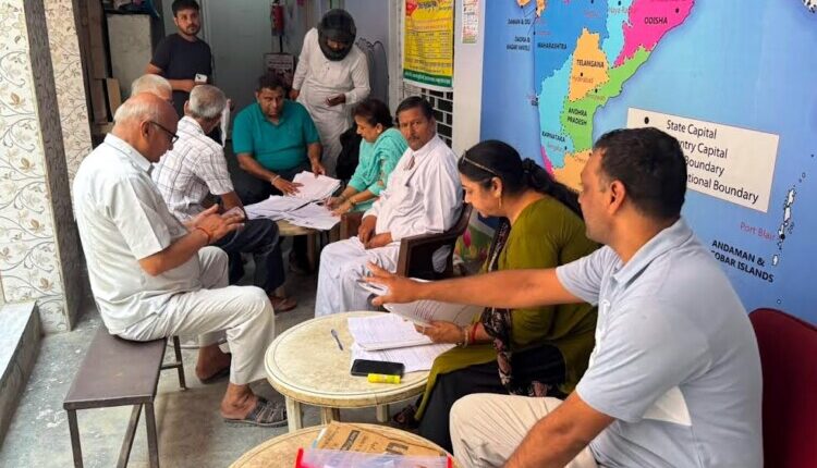 Faridabad lags behind in SIR; 45 percent of forms submitted so far.