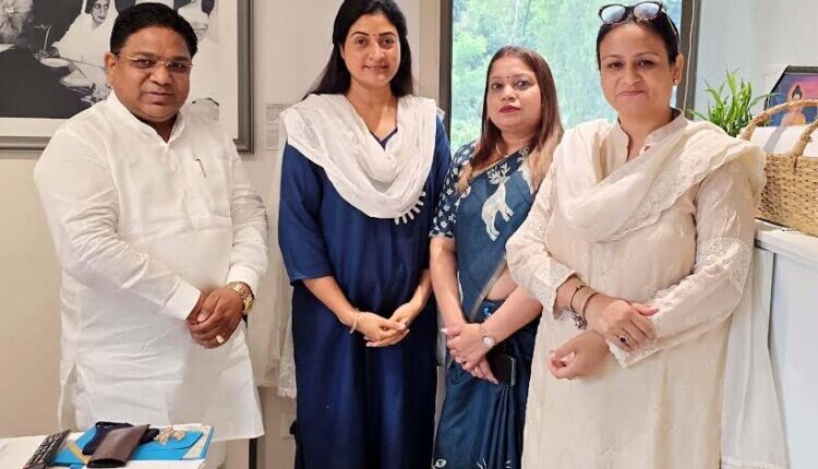Priyanka Manoj Agarwal becomes a member of the State Women's Congress Executive Committee.