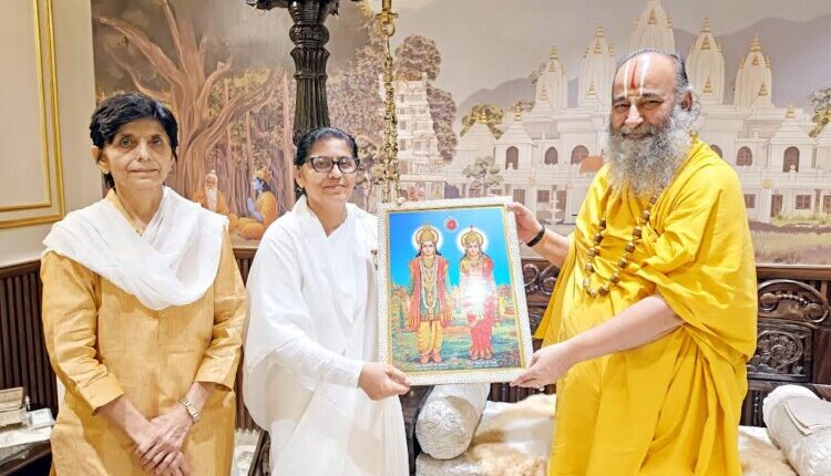 The *Raksha Sutra* is not merely a thread; it is a symbol of unwavering faith: Swami Purushottamacharya Maharaj.