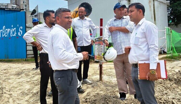 The Chief Minister's Flying Squad conducted a surprise inspection after finding evidence of excessive soil excavation.