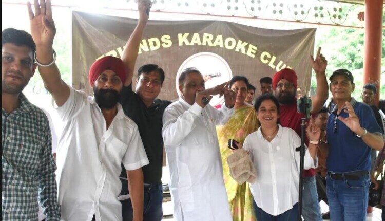 Friends Crauke Club celebrated Independence Day with a musical flair at the Sector-12 Town Park.
