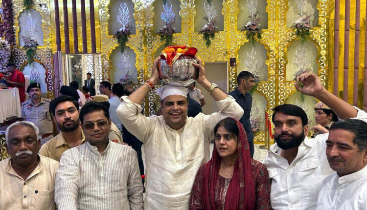गुरु रविदास जी का समरसता और समानता का संदेश जन-जन तक पहुंचाएगा पावन कलश : पंकज पूजन रामपाल
