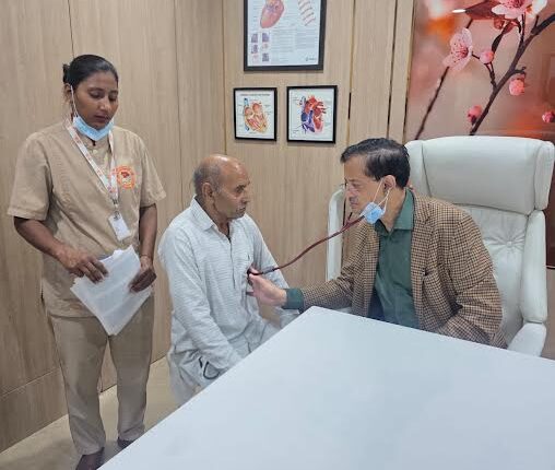 SSB Hospital organizes heart check-up camp and health talk.