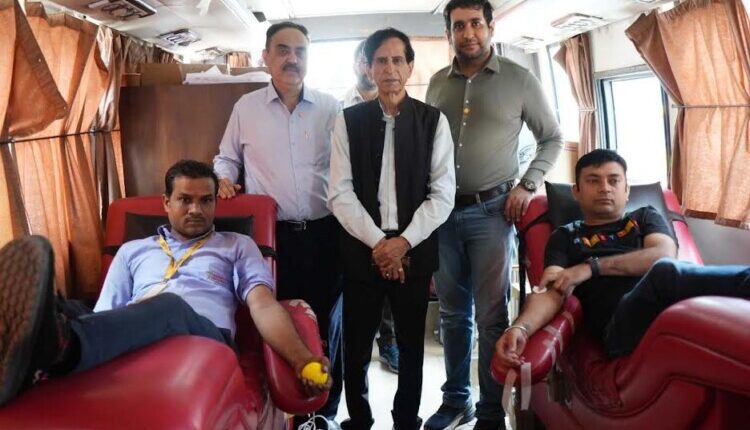 81 people donated blood at the camp organized at MRIS.
