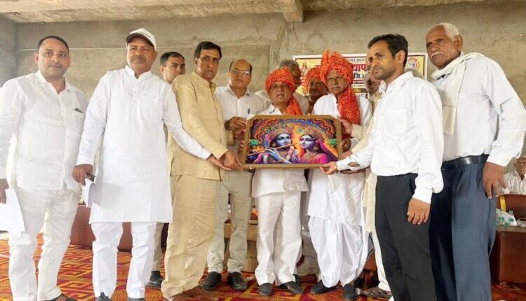 Babuji Roop Singh Nagar Honoured with the 'Gurjar Ratna Samman'
