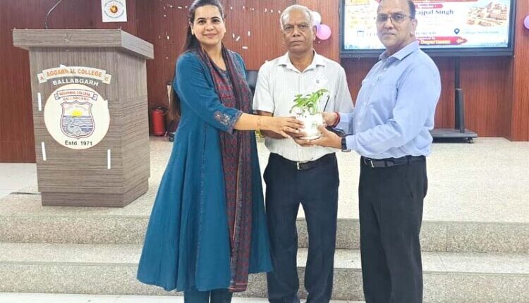 Guest lecture organized by the History Department of Aggarwal College