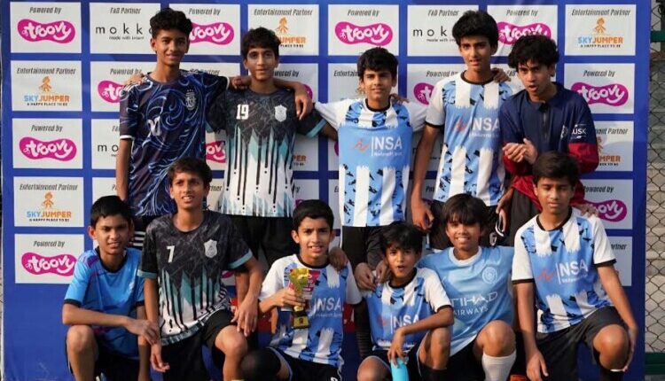 Young players showcased their prowess in the Manav Rachna Youth Cup football tournament.