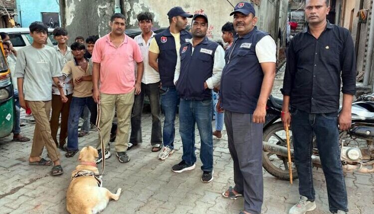 HSNCB search operation with narco-dog ‘Charlie’