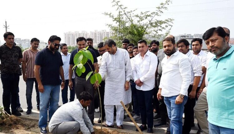 Planting trees is essential for keeping the environment clean: Ajay Gaur